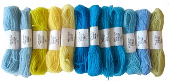 Crewel wool yarn